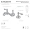 Kingston Brass KS941AL 8 to 16" Widespread Bathroom Faucet, Polished Chrome KS941AL - alternate 2
